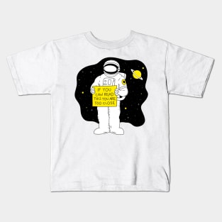 Distancing Astronaut Kids T-Shirt